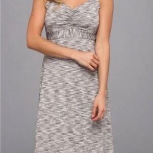 Prana Amaya Gray Space dyed Dress